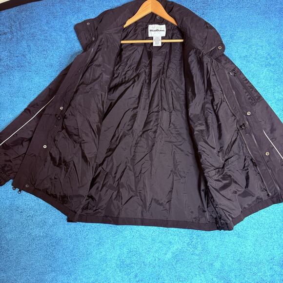 Wear Guard Mens M Black Utility Jacket Vintage Fall Winter Multi Pocket Workwear - Picture 13 of 16